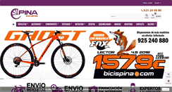 Desktop Screenshot of bicispina.com