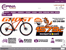 Tablet Screenshot of bicispina.com